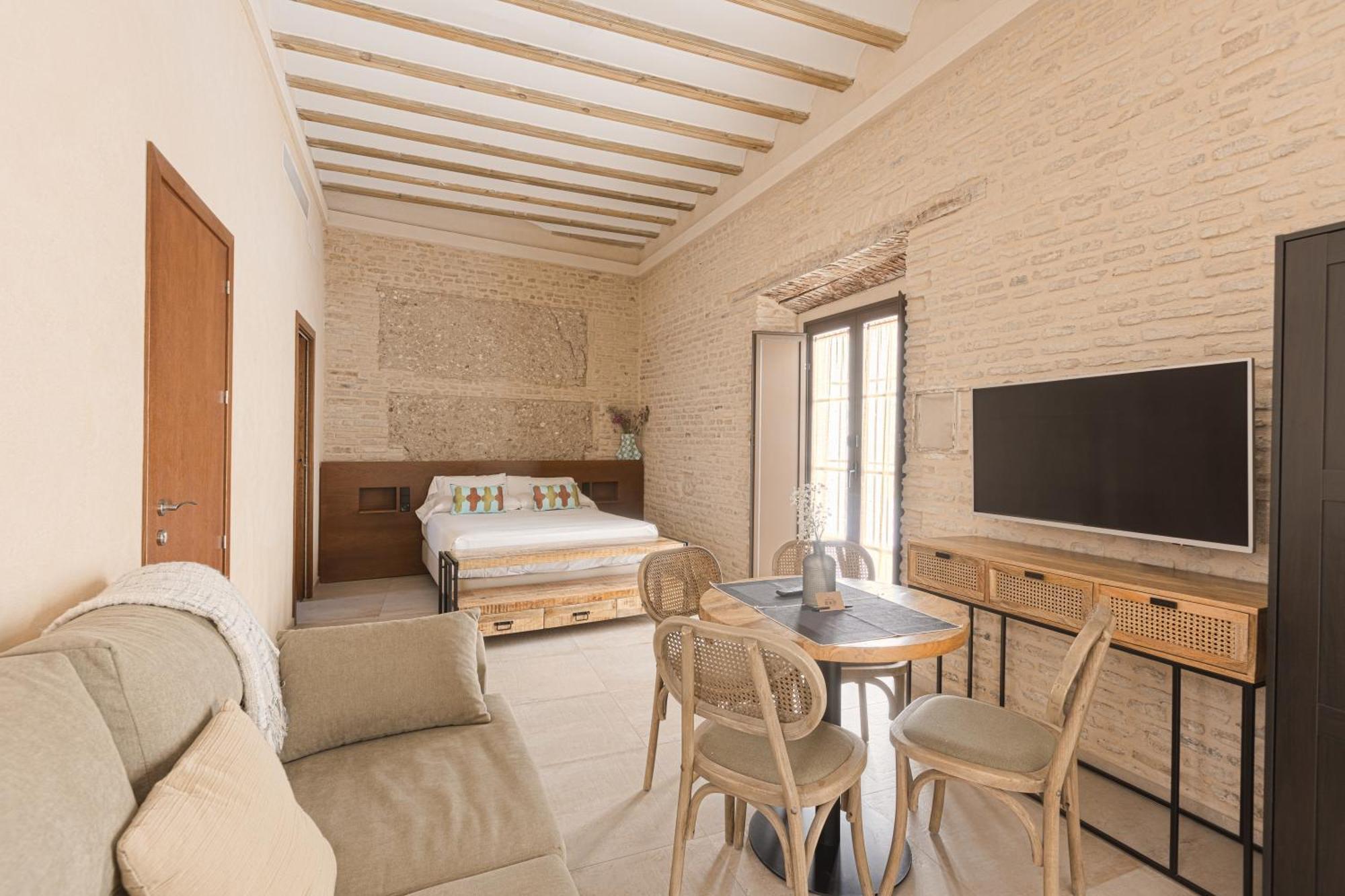 Aparthotel Casa Senorial Del Siglo XVIII Sewilla Zewnętrze zdjęcie
