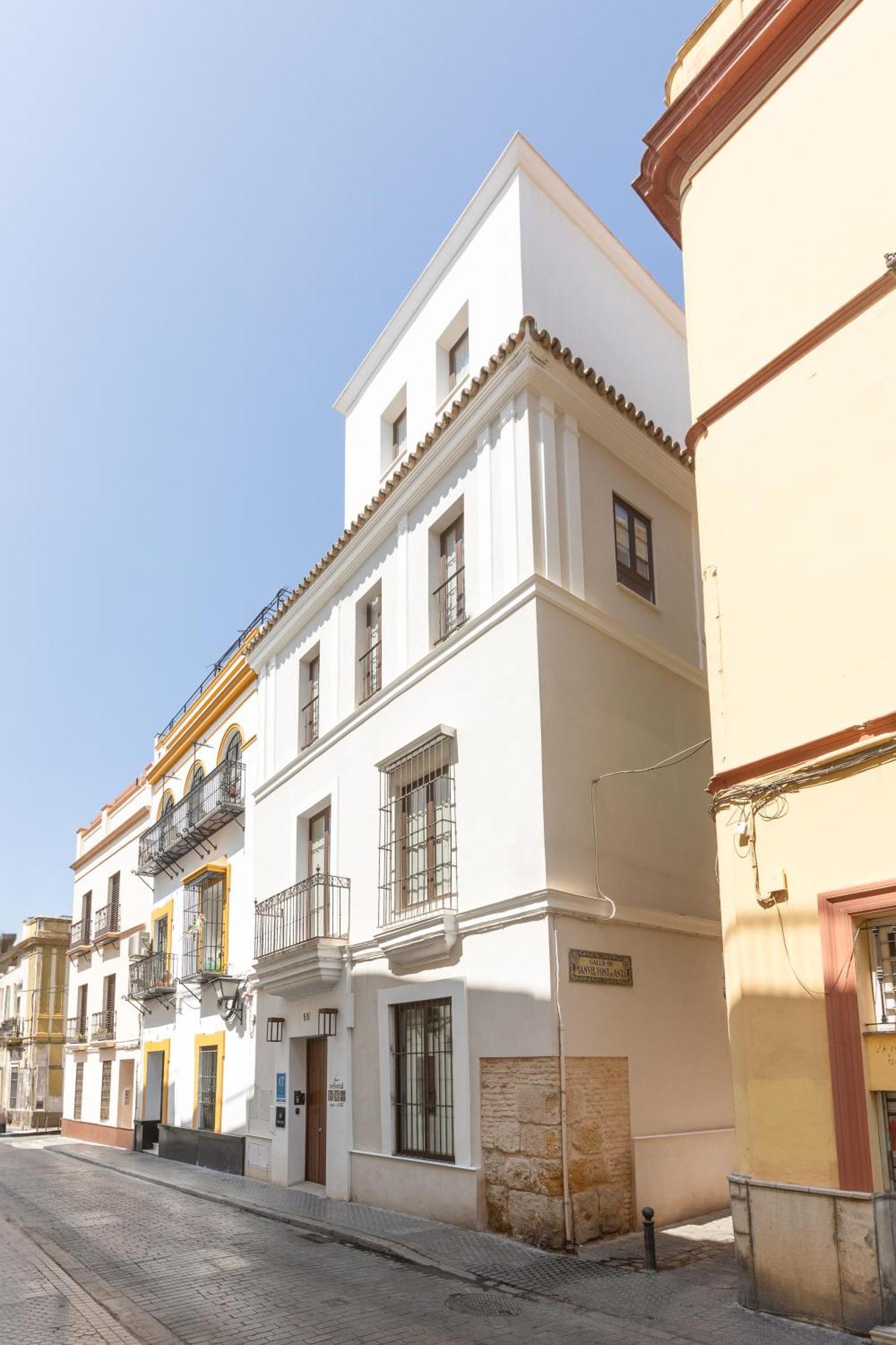 Aparthotel Casa Senorial Del Siglo XVIII Sewilla Zewnętrze zdjęcie